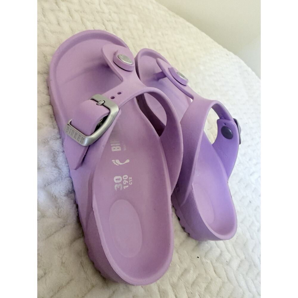 Birkenstock EVA Gizeh WATERPROOF - Lavender ￼KIDS 12 Narrow 1013100 - Picture 7 of 11